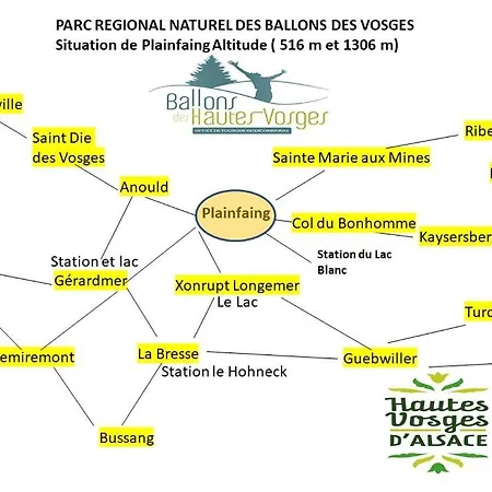 Dans Maison Au Centre Du Village, Commerces Et Commodites * Plainfaing
